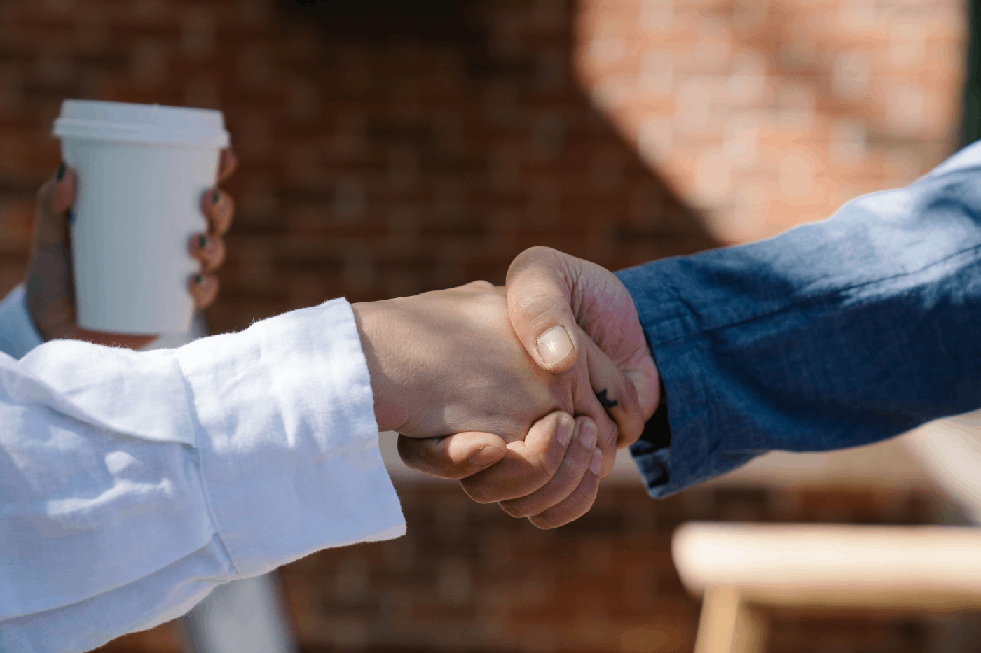 shaking hands